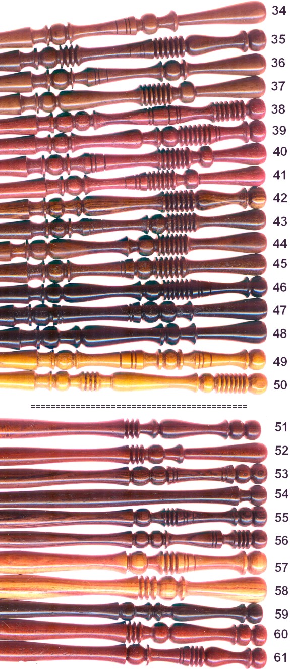 J hooks #'s 27 to 61 of 83 total