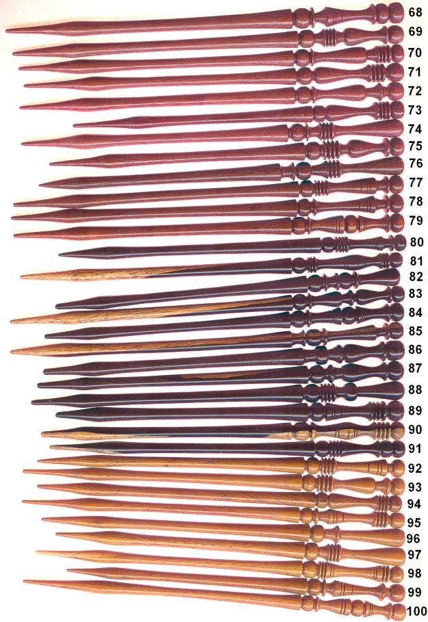 another 33 of 100 long hairsticks for sale