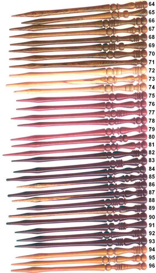 another 33 of 96 single hairsticks for sale