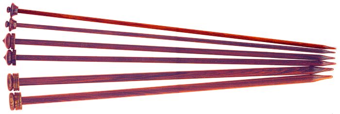 Wooden Handcrafted Rosewood Single Pointed Knitting Needles for Stitching &  Weaving DIY Knitting Projects 10mm 