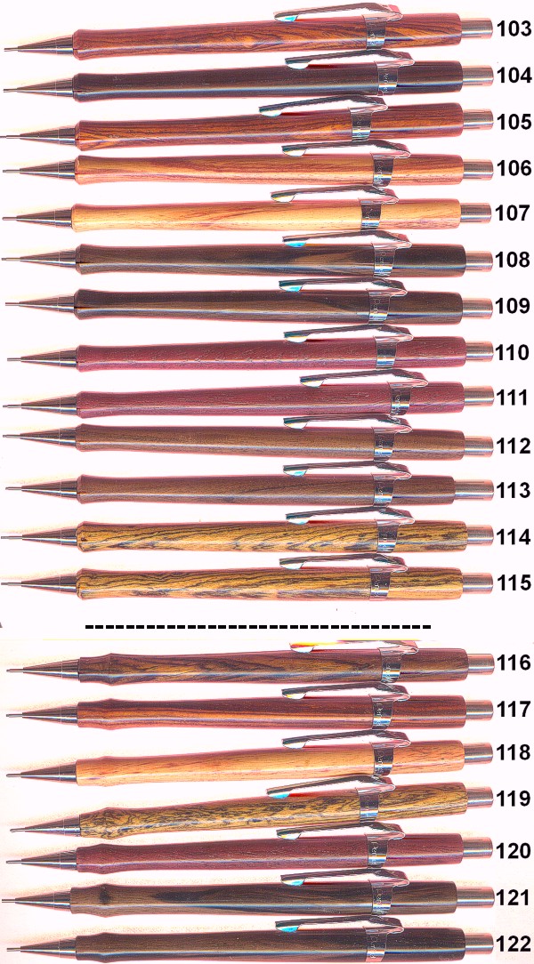 14 flared .7mm pencils for sale