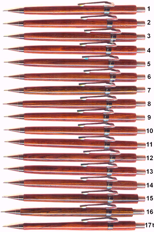 17 tapered .5mm pencils for sale